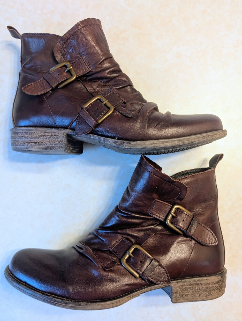 Miz Mooz Leslie Leather Ankle Boots